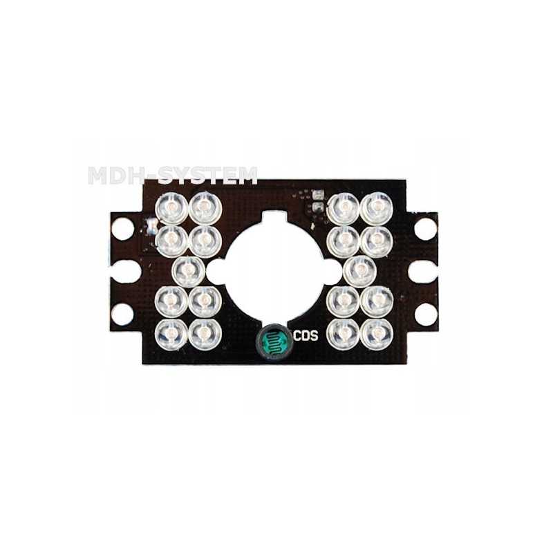 IR apšvietimas 12m 60x34mm kamerai