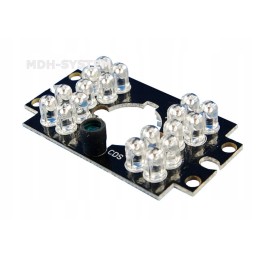 IR apšvietimas 12m 60x34mm kamerai