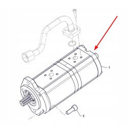 P5p54001108 hidraulinis siurblys