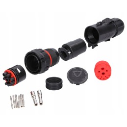 Isobus kištukas 9p 12v ibic iso 11783 2 10mm