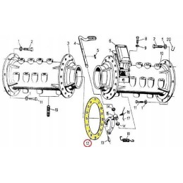 Parduotas galinės ašies vamzdžio sandariklis c 330
