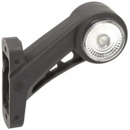 Kairės pusės gabaritinis žibintas, apvalus, 12 24v, oranžinis