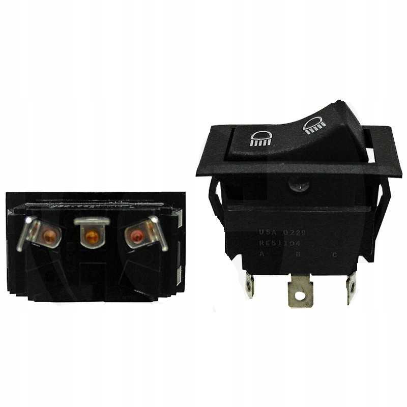 John Deere RE51104 artimųjų šviesų jungiklis