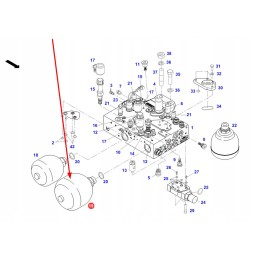 Hkolm1 4210a hidraulinis akumuliatorius