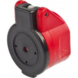 Greitos jungties lizdo dangtelis su pažymėta anga spaustukui