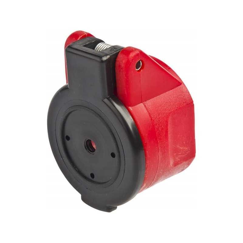 Greitos jungties lizdo dangtelis su pažymėta anga spaustukui