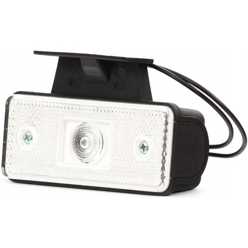 Priekinė gabaritinė lemputė, balta, LED buvo