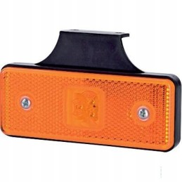 Halogeninis LED šoninis gabaritinis žibintas su 12-24 laikikliu