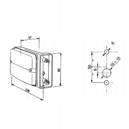 Stovėjimo indikatorius 12v cobo