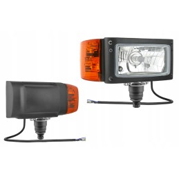 Priekinis žibintas, kombainas, ekskavatorius, šakinis krautuvas, traktorius, 12v