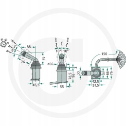 Fiat daugiafunkcis jungiklis 5178463 5144684