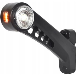 Dešinysis priekabos gabaritinis žibintas buvo nukreiptas