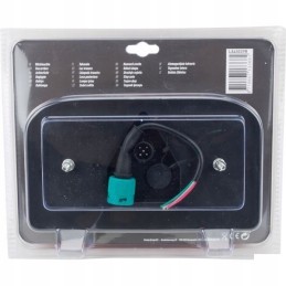 Halogeninė galinė kombinuota lemputė, dešinė, stačiakampė