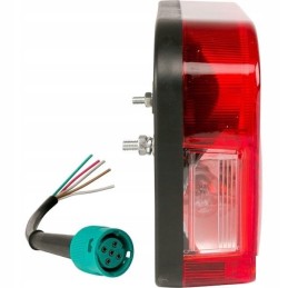 Halogeninė galinė kombinuota lemputė, dešinė, stačiakampė