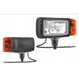 Priekinis žibintas, kombainas, ekskavatorius, šakinis krautuvas, traktorius, 24v