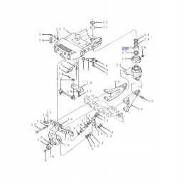 Priekinės ašies guolis ford 8670 fiat g 330042a1