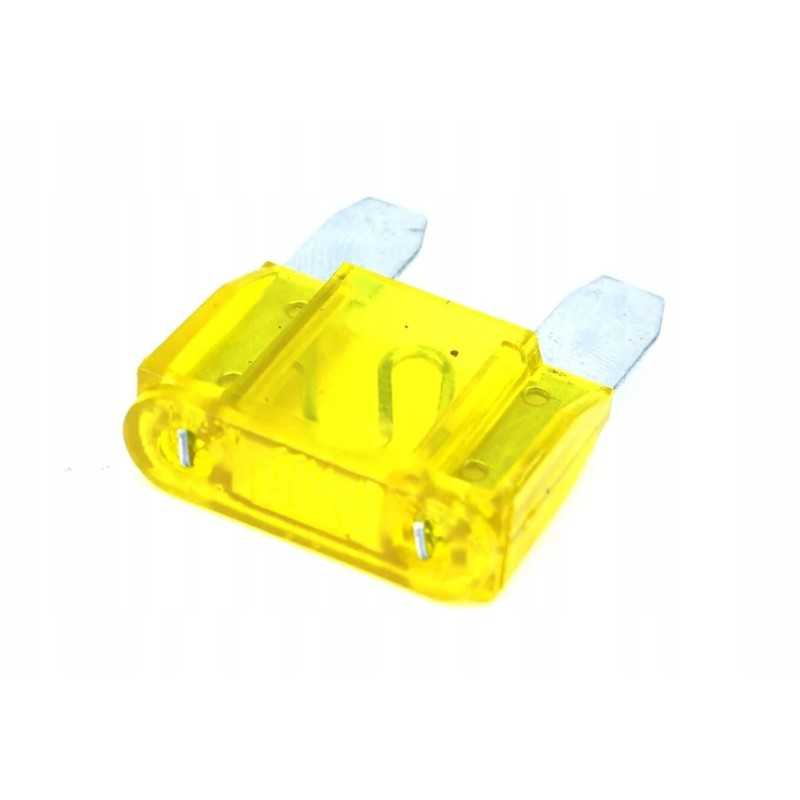 Maxi plokštelinis saugiklis 20a, parduodamas po 10 vnt