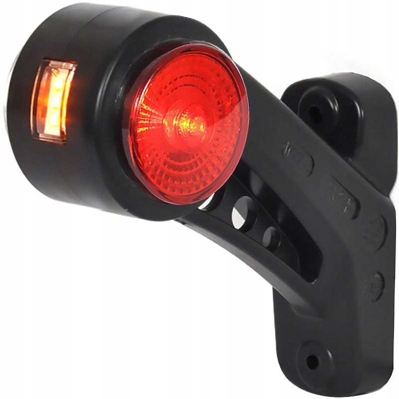 Kairės pusės gabaritinis žibintas, LED šoninis gabaritinis žibintas, 12v