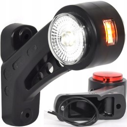 Kairės pusės gabaritinis žibintas, LED šoninis gabaritinis žibintas, 12v
