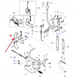 Va432124 dujų pedalo laidas
