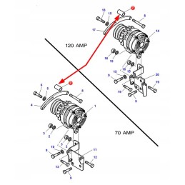 3779375m1 generatoriaus tvirtinimo tarpiklis