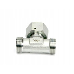 Simetrinė metrinė hidraulinė tee bab m45