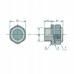 Alsuoklio kištukas su filtru 1 4 colių bsp asept