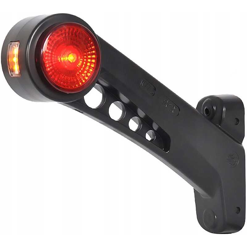 Kairės pusės gabaritinis žibintas, LED šoninis gabaritinis žibintas, 12v