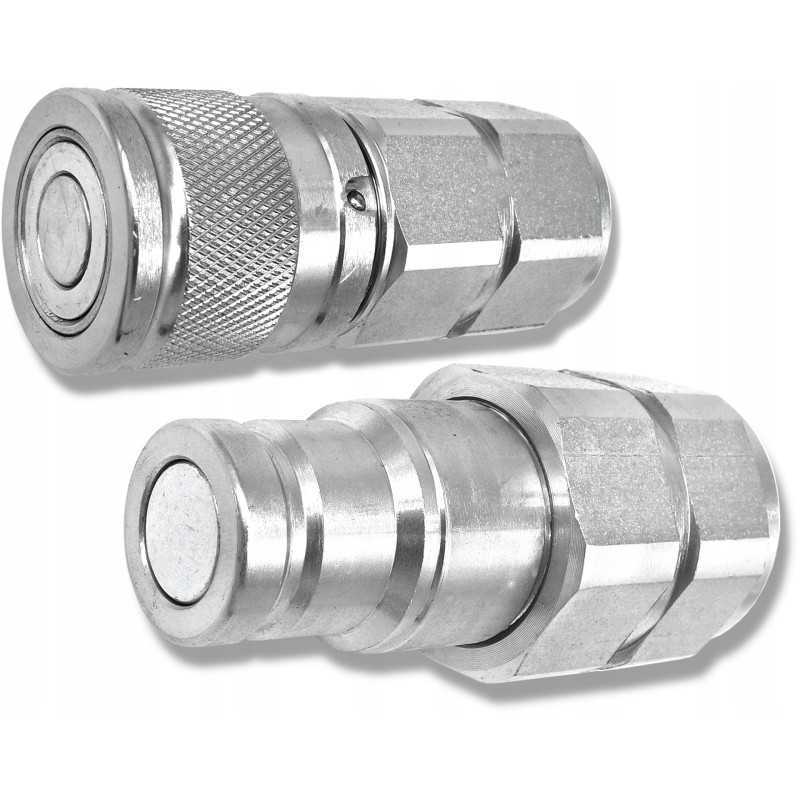 Sauso atjungimo jungtis, ISO lizdas, kištukas 3 8