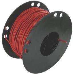 Elektros kabelis 1 x 0 75 mm2 raudonas 100 m
