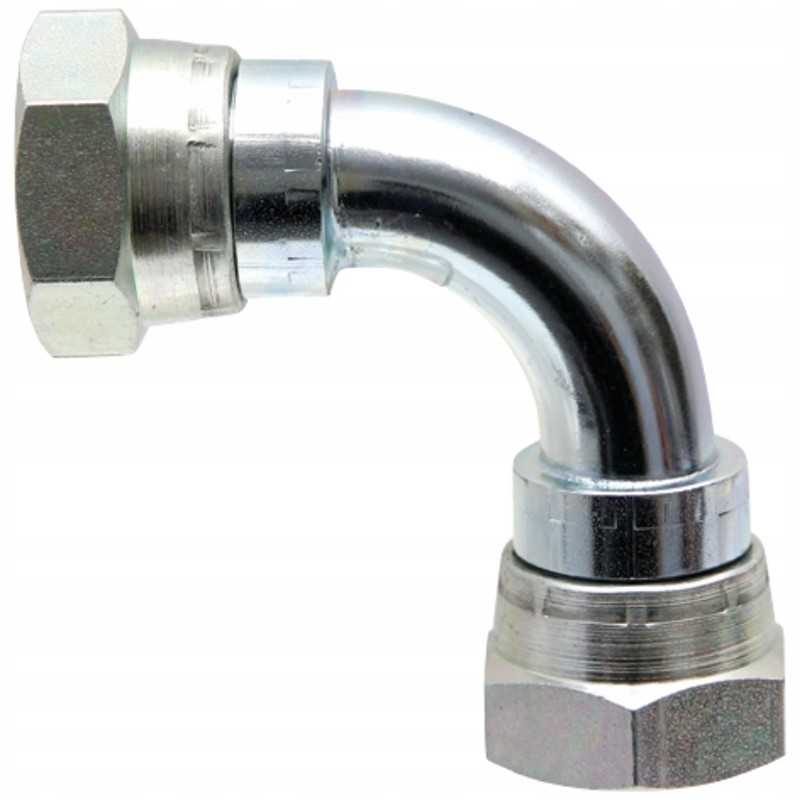 Lygi alkūnė, 1 4 colių hidraulinė jungtis