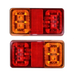 LED priekabos lempa, pilna komplektacija, LED Kamar