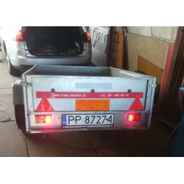 LED priekabos lempa, pilna komplektacija, LED Kamar