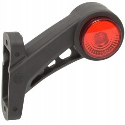 LED šoninė gabaritinė lemputė, dešinė, 12 24v, gintarinė ir raudona