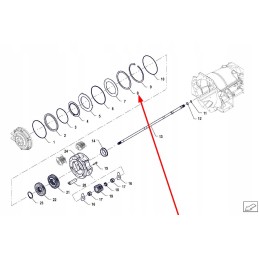P5s37301114 PTO sankabos poveržlė