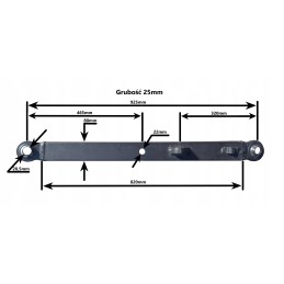 Apatinė šoninės svirties svirtis, Zetor Ursus