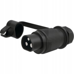 3 kontaktų 12v kištukas