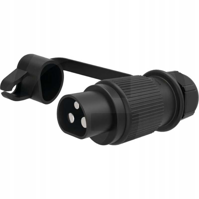 3 kontaktų 12v kištukas