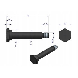 Sankabos varžtas c 330 328