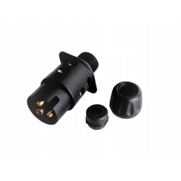 Kištukas 3 kontaktai 3 kontaktai 6 24v žemės ūkio