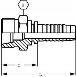 Patarimas dn08 m18x1 5 10s