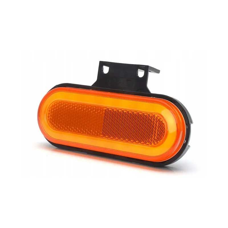 Stačiakampė LED šoninė gabaritinė lemputė 12 24v su srove