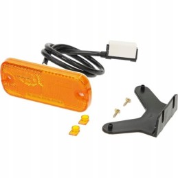 Šoninis gabaritinis žibintas stačiakampis LED 12 24v Jaeger