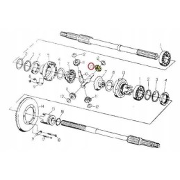 Diferencialinės pavaros palydovas C 330 originalus Ursu