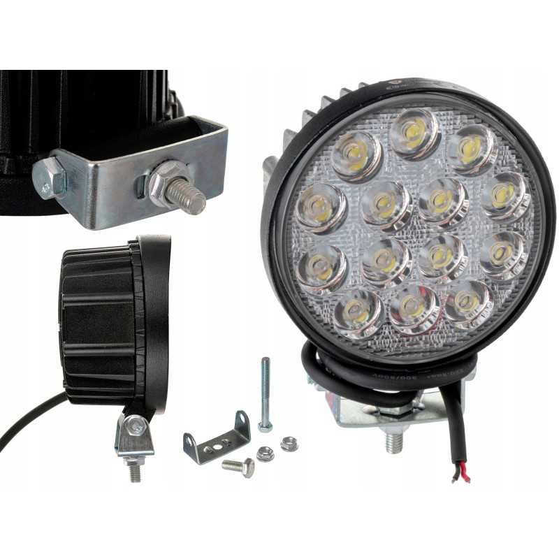 Darbinė lempa fi 115mm IP 67 14 LED 42W 2800 lm