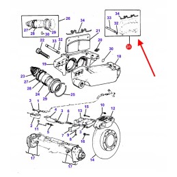 3311615m91 stabdziu sistemos remonto komplektas