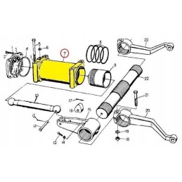 Kėlimo korpuso cilindras c 330