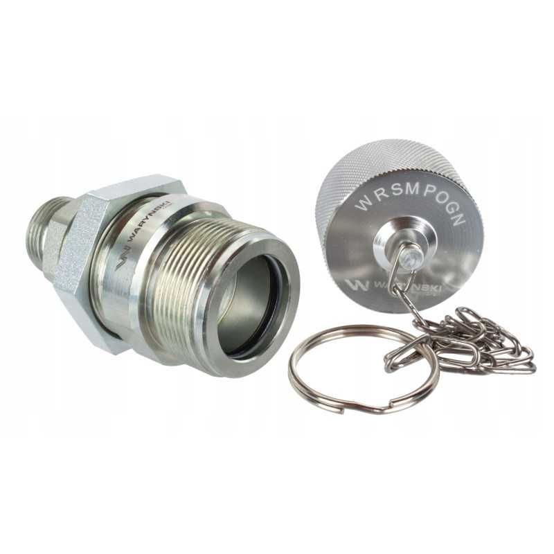 Vožtuvo lizdas m22x1 5 su aliuminio Warynski gaubtu