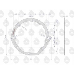 Kėlimo siurblio sandariklis 95462 krazelitas 0 8mm c