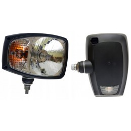 Dešinysis priekinis kelio žibintas skirtas Volvo ekskavatorių